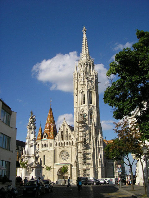 41 Budapešť, Hradní vrch, Matyášův kostel (Mátyás templom), 05.07.11